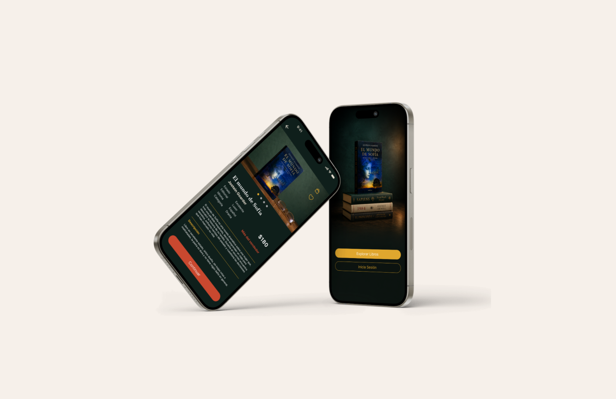 Segunda Página mockups